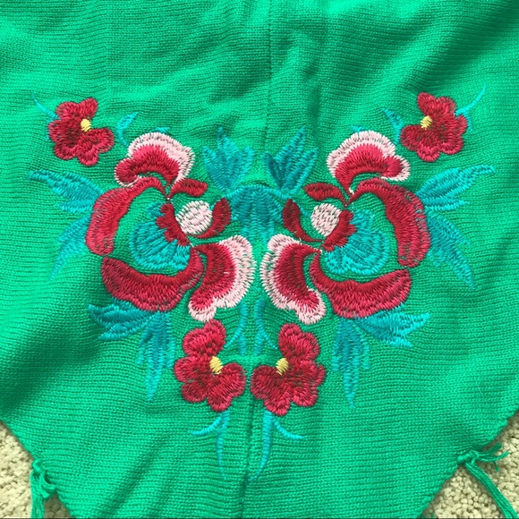 BOGO Unique Asian Chinese embroidered scarf shawl - Picture 5 of 6