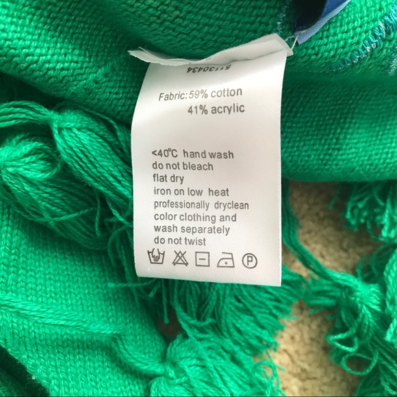 BOGO Unique Asian Chinese embroidered scarf shawl - Picture 6 of 6