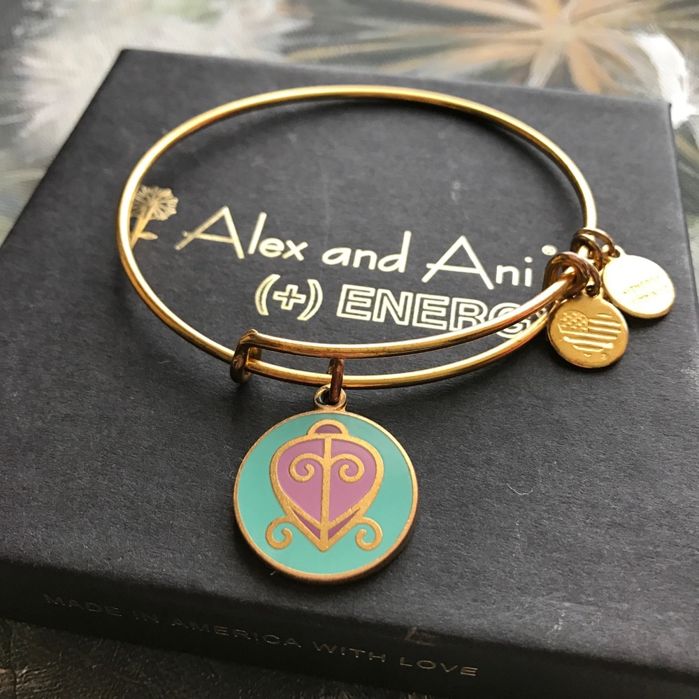 Alex and Ani The Way Home Bracelet, like new