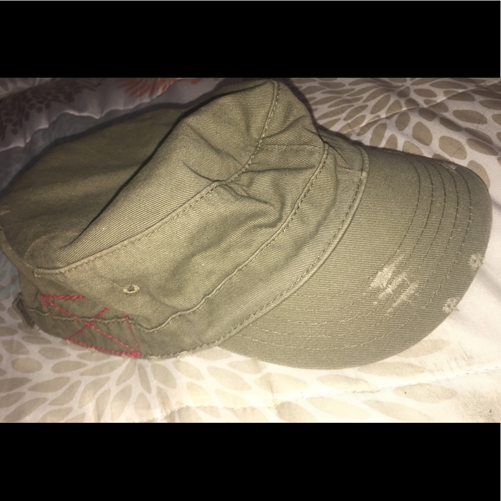 Camo green hat