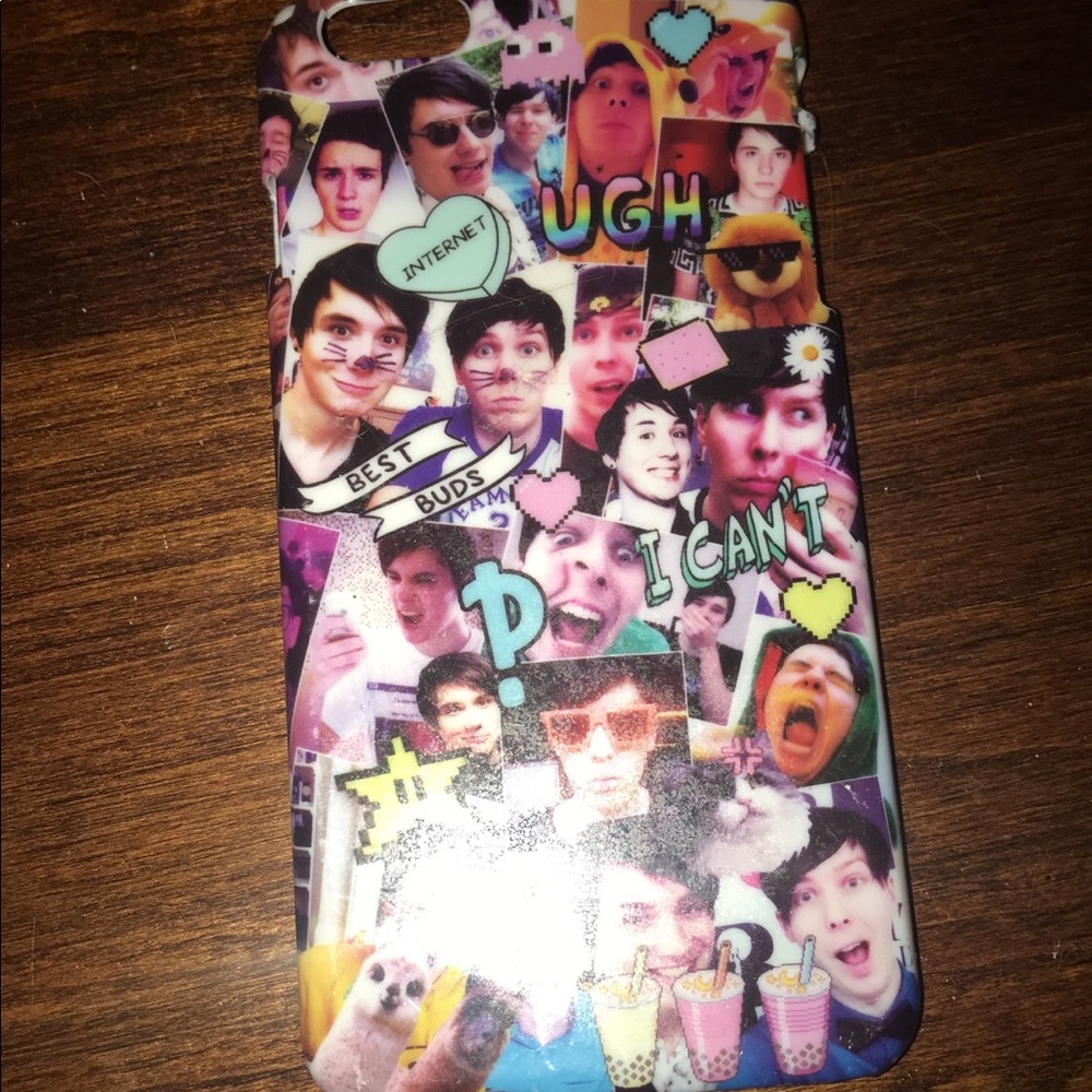dan and phil phone case