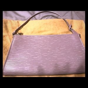 Louis Vuitton Epi Leather Lavender Pochette