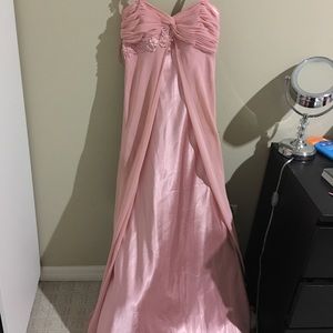 Adrianna Papell pink evening gown size 4