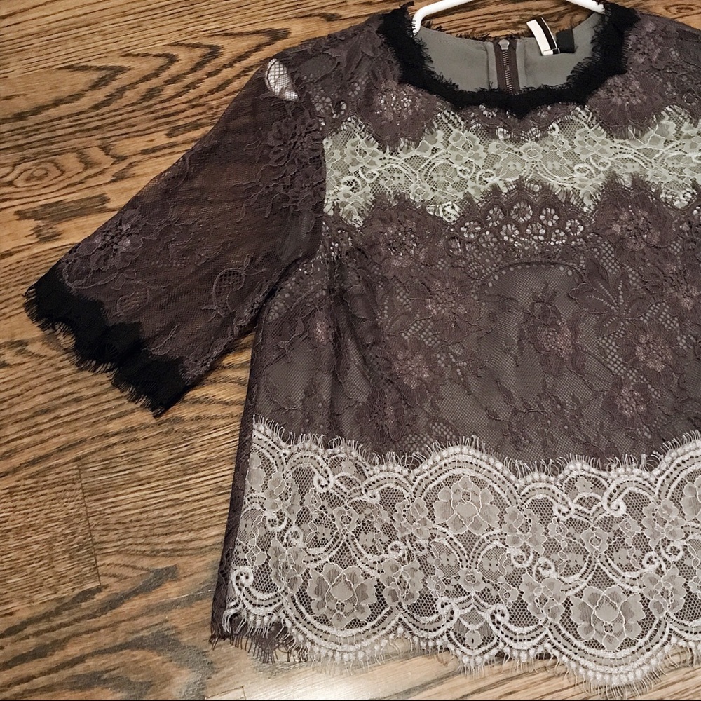 Topshop Lace Top - Picture 5 of 5