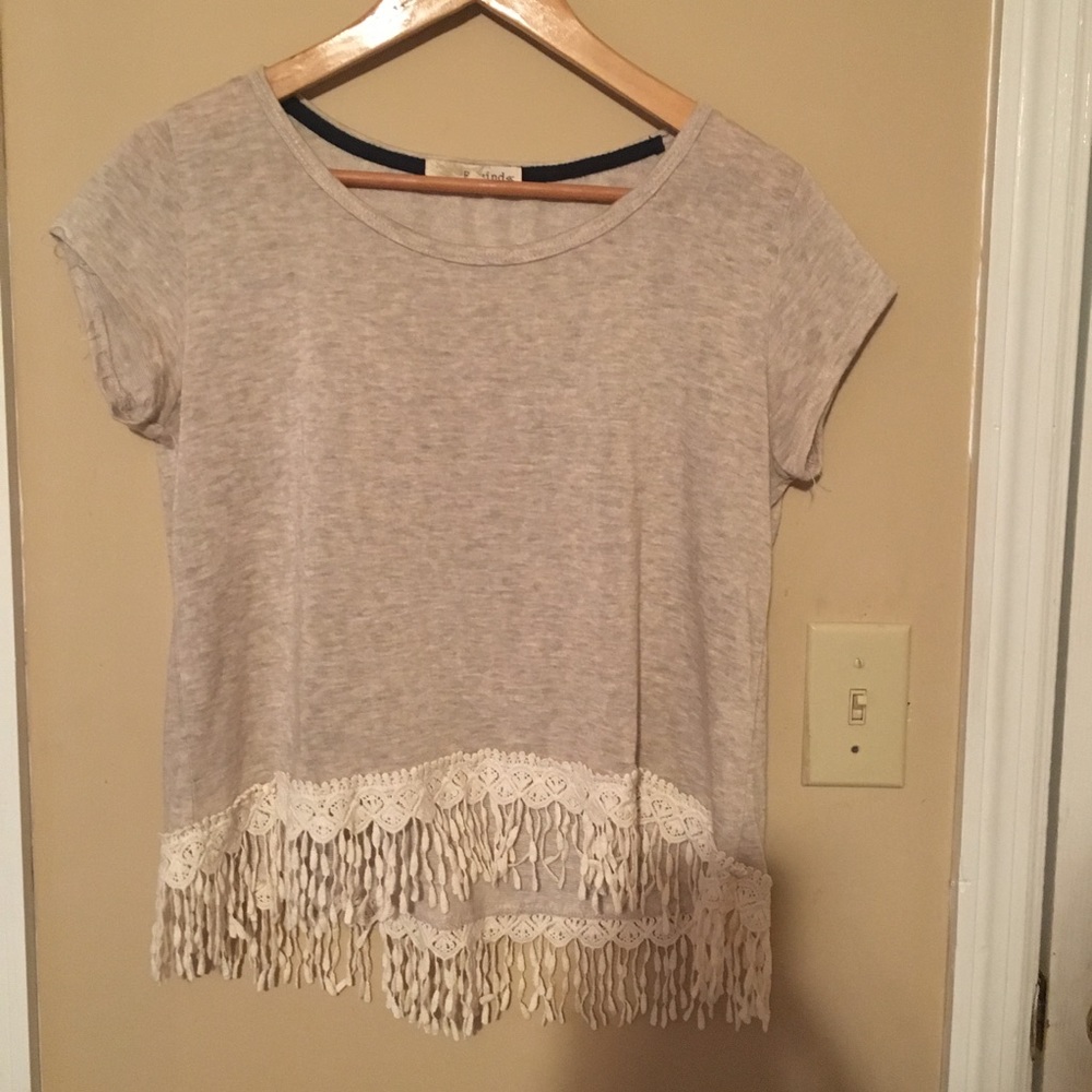 Rewind Women's Shirt Small Crotchet Trim