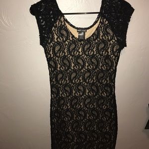 Wet Seal black lace dress