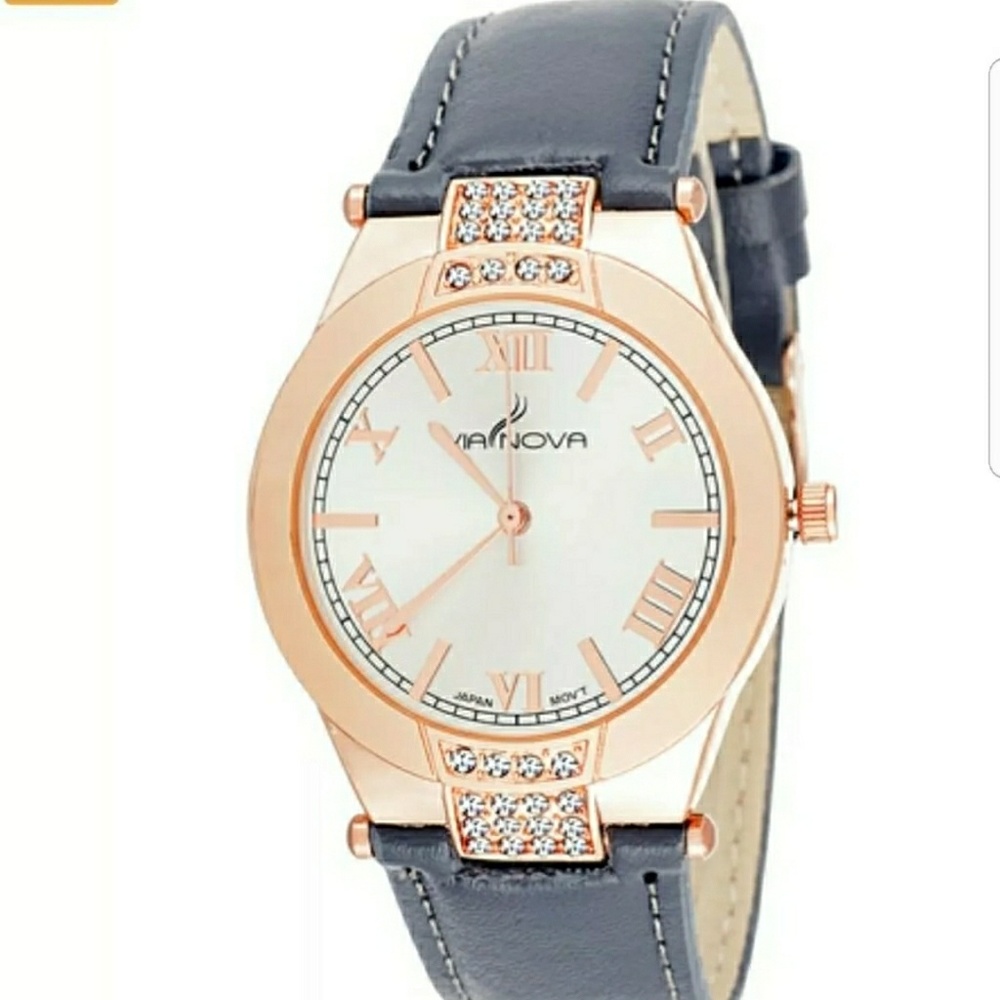 New Fortune NYC Leather Watch