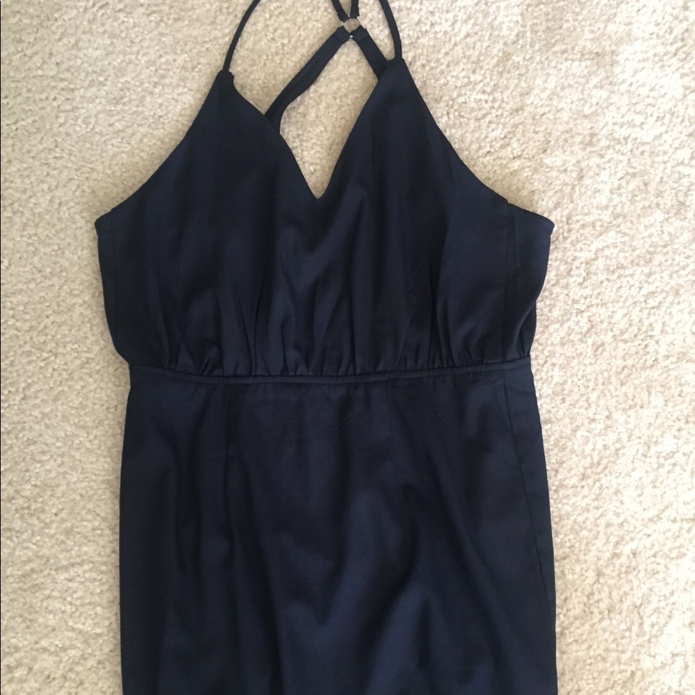 Navy blue dress