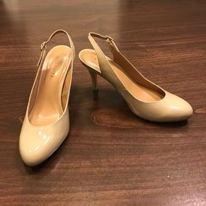 Talbots's Nude heels for the office or night out