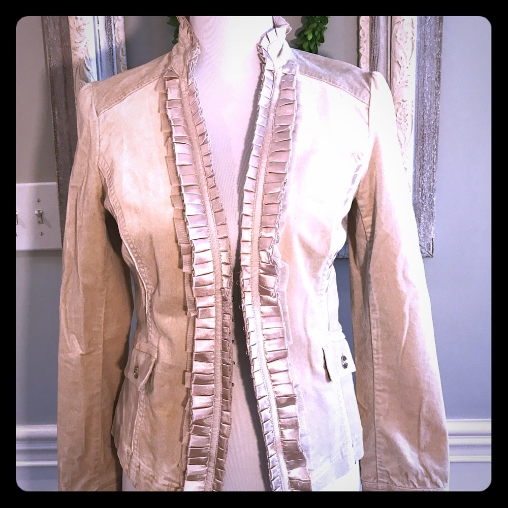 Velvet and Satin Blazer