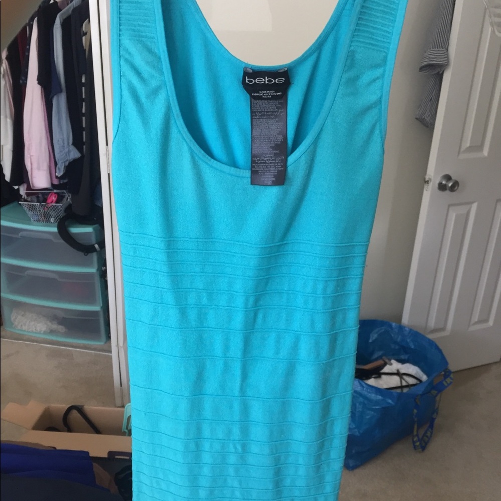 Blue dress