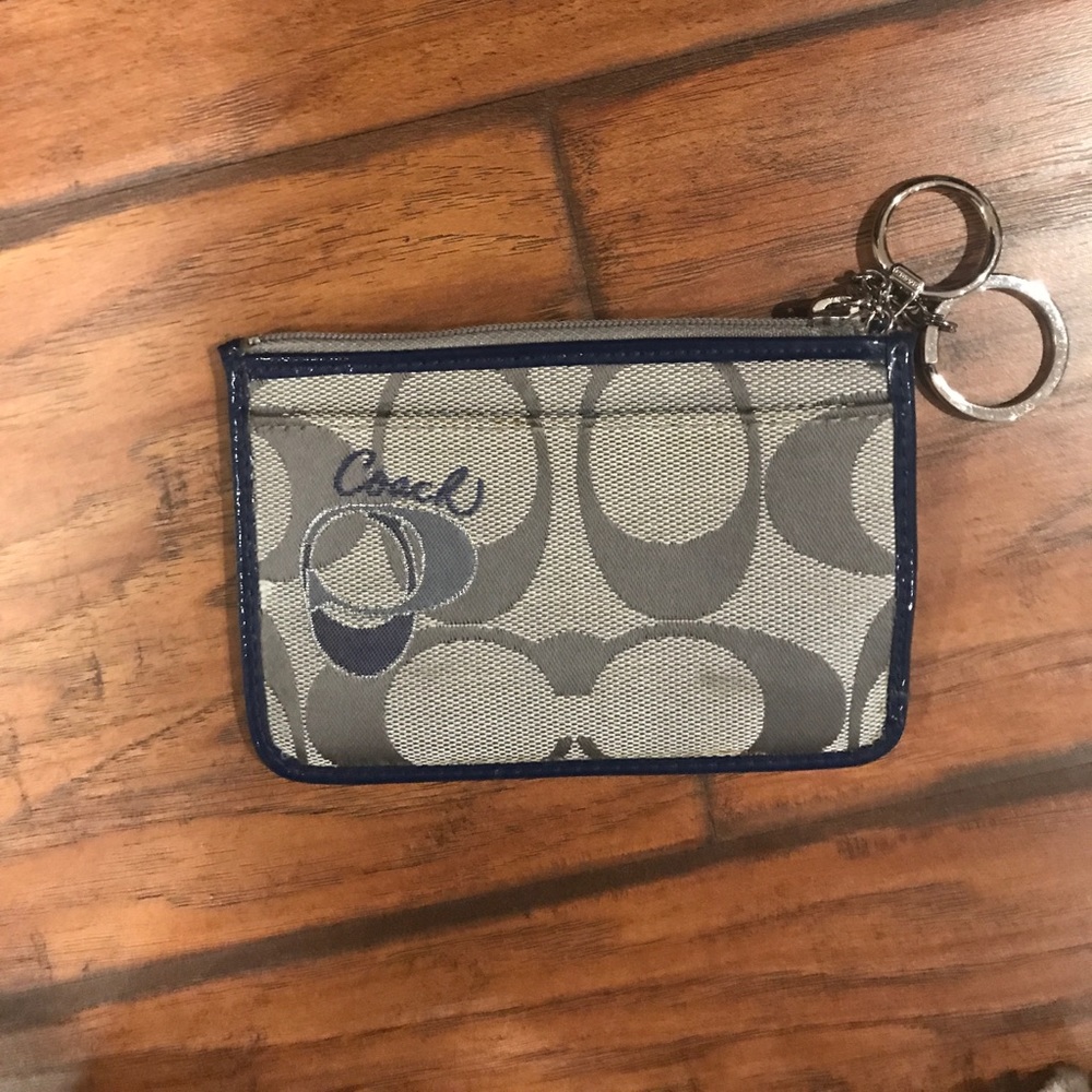 Coach mini wristlet