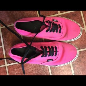 hot pink vans
