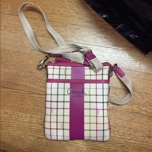 Coach cross body bag