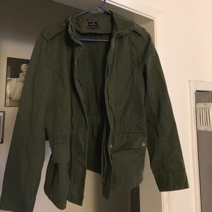 Army green jacket