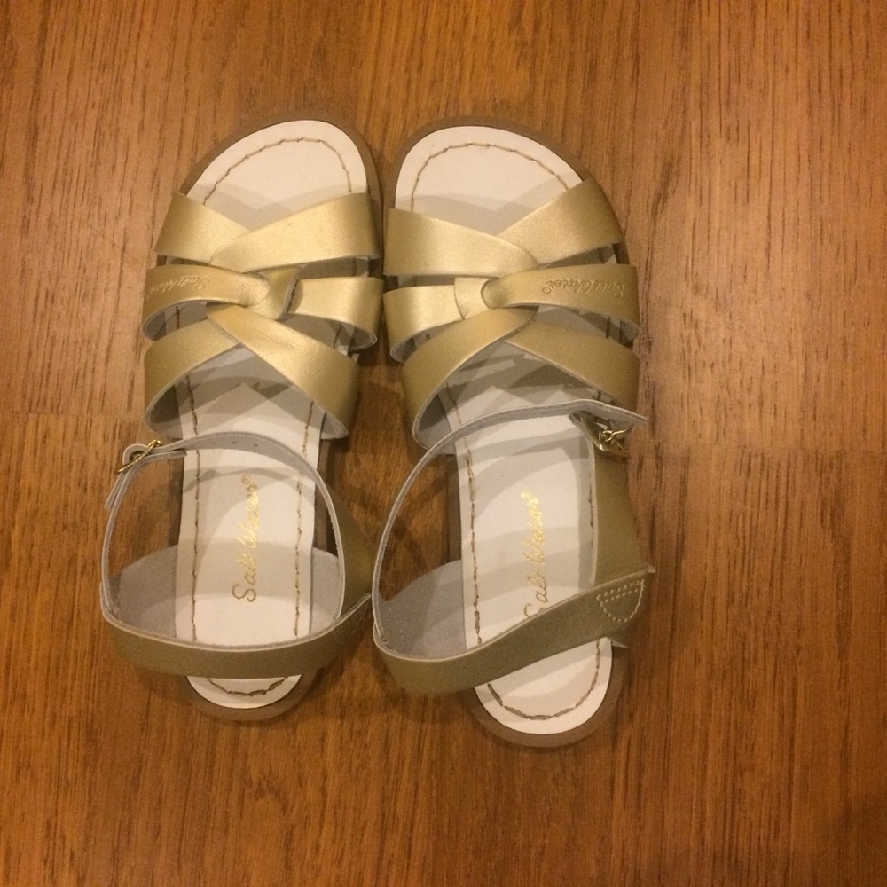 Golden Salt Water Sandals