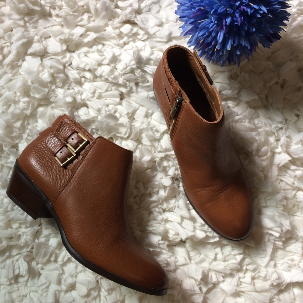Sam Edelman "Petal" leather booties 6.5