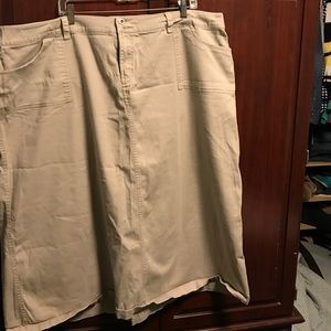 Cato Tan skirt size 26