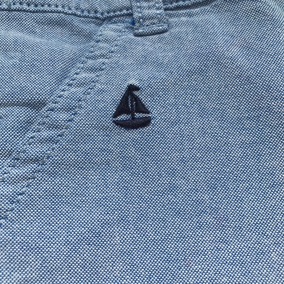 Gymboree blue sale boat overalls (3-6 months) - Picture 4 of 4