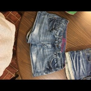 jean shorts