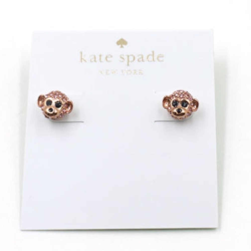 BUNDLE NWT KATE SPADE Monkey Earrings & Necklace!!