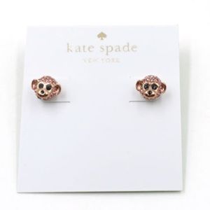 BUNDLE NWT KATE SPADE Monkey Earrings & Necklace!!