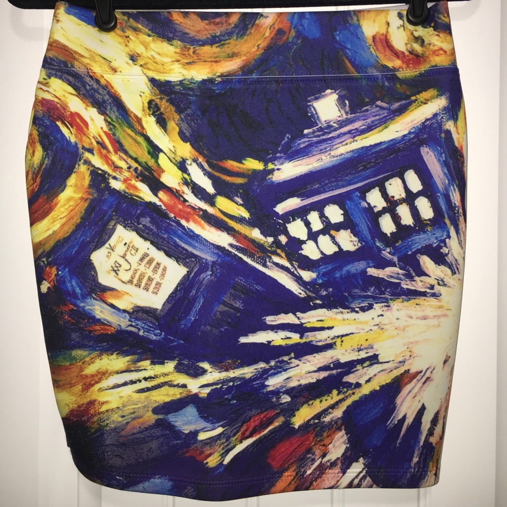 Her Universe Doctor Who TARDIS skirt