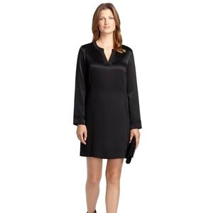 Brooks Brothers 100% pure silk V neck dress
