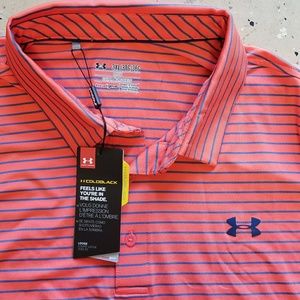 Under Armour polo loose fit shirt ColdBlack