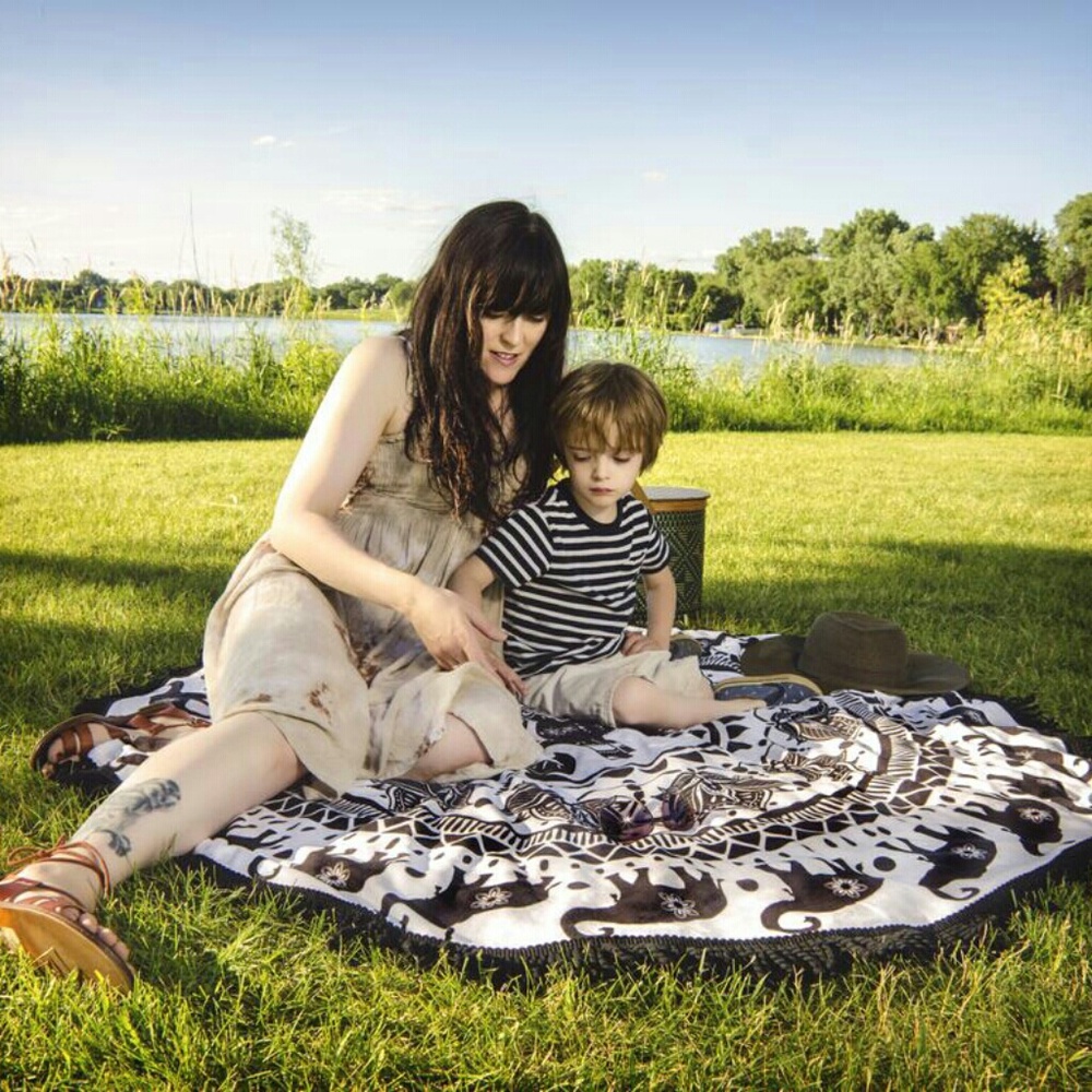 🐘Enchanted Elephant Round Towel!🐘 - Picture 3 of 8