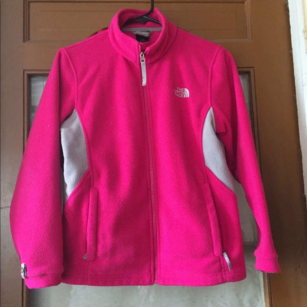 Comfy Girls North Face fleece girls size XL /18