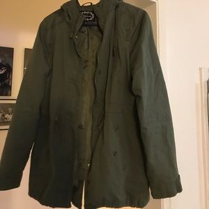 Army green jacket