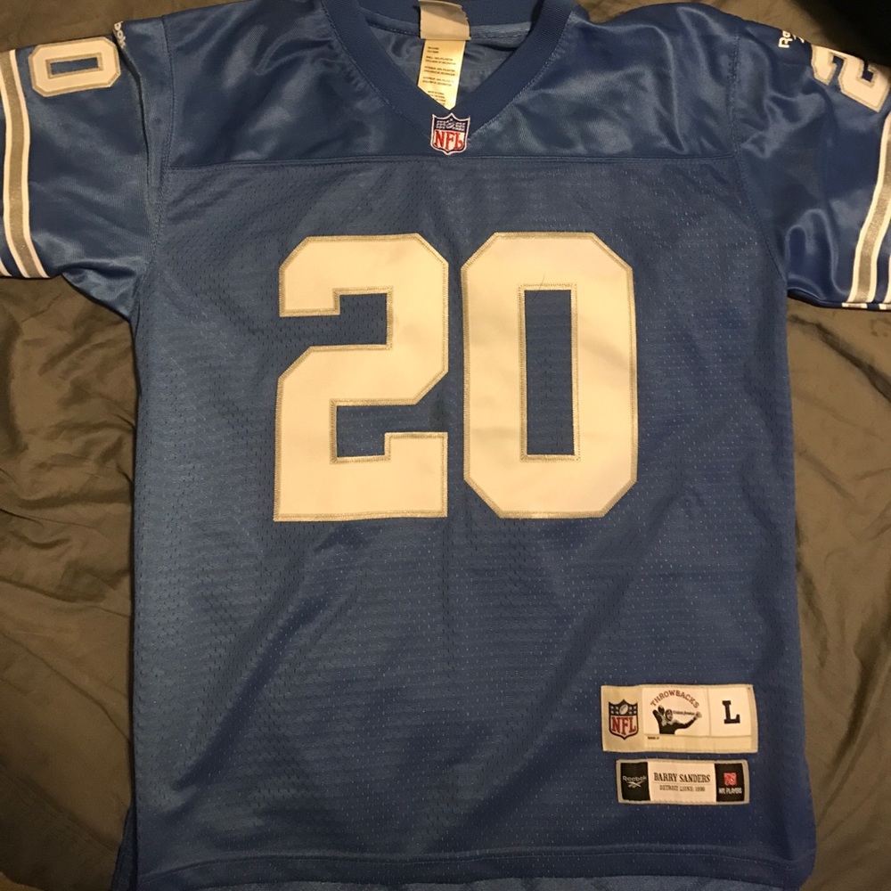 Barry Sanders stitched jersey - Picture 1 of 2