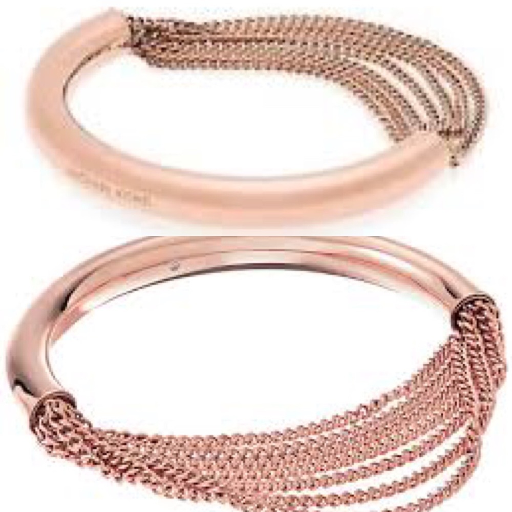 MICHAEL KORS Rose Gold "Modern Fringe" Bracelet
