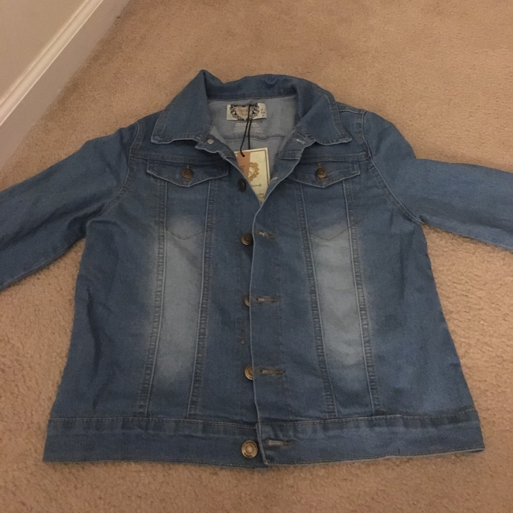 Boohoo oversized jean jacket