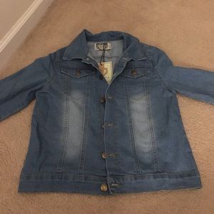 Boohoo oversized jean jacket