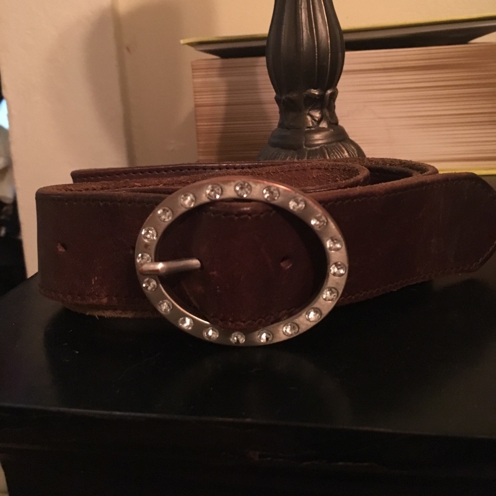 American eagle leather belt