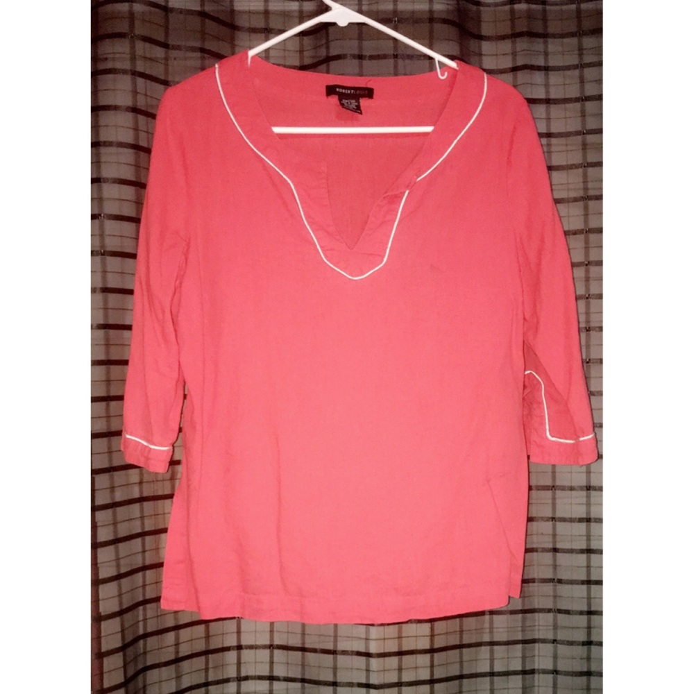 Salmon quarter sleeve