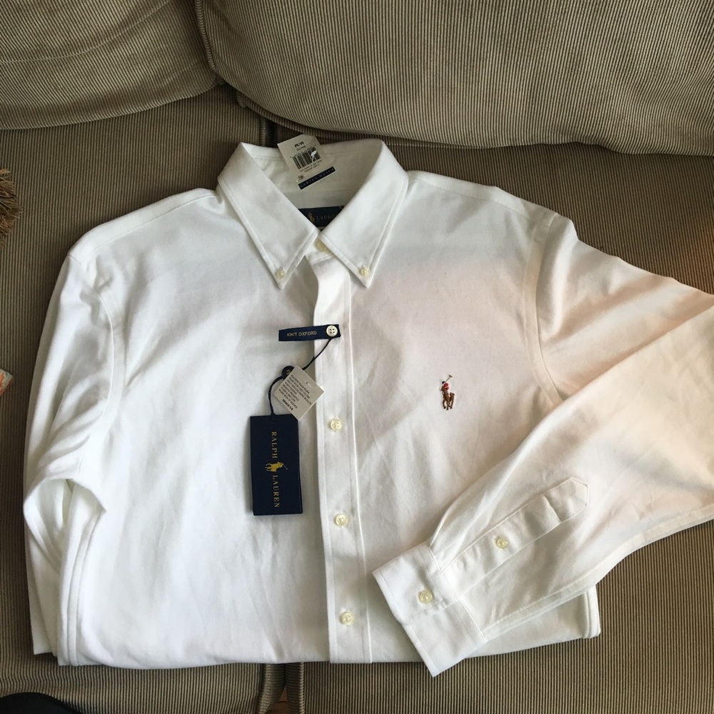Ralph Lauren long sleeve knit button down