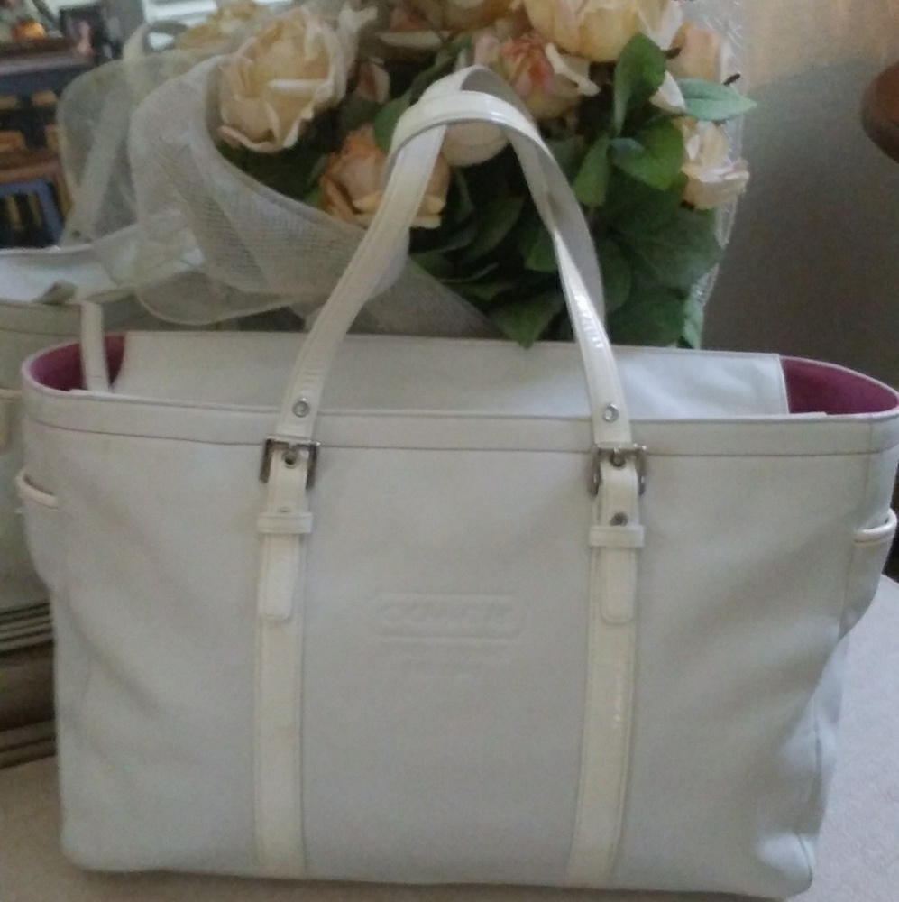 White Coach Satchel