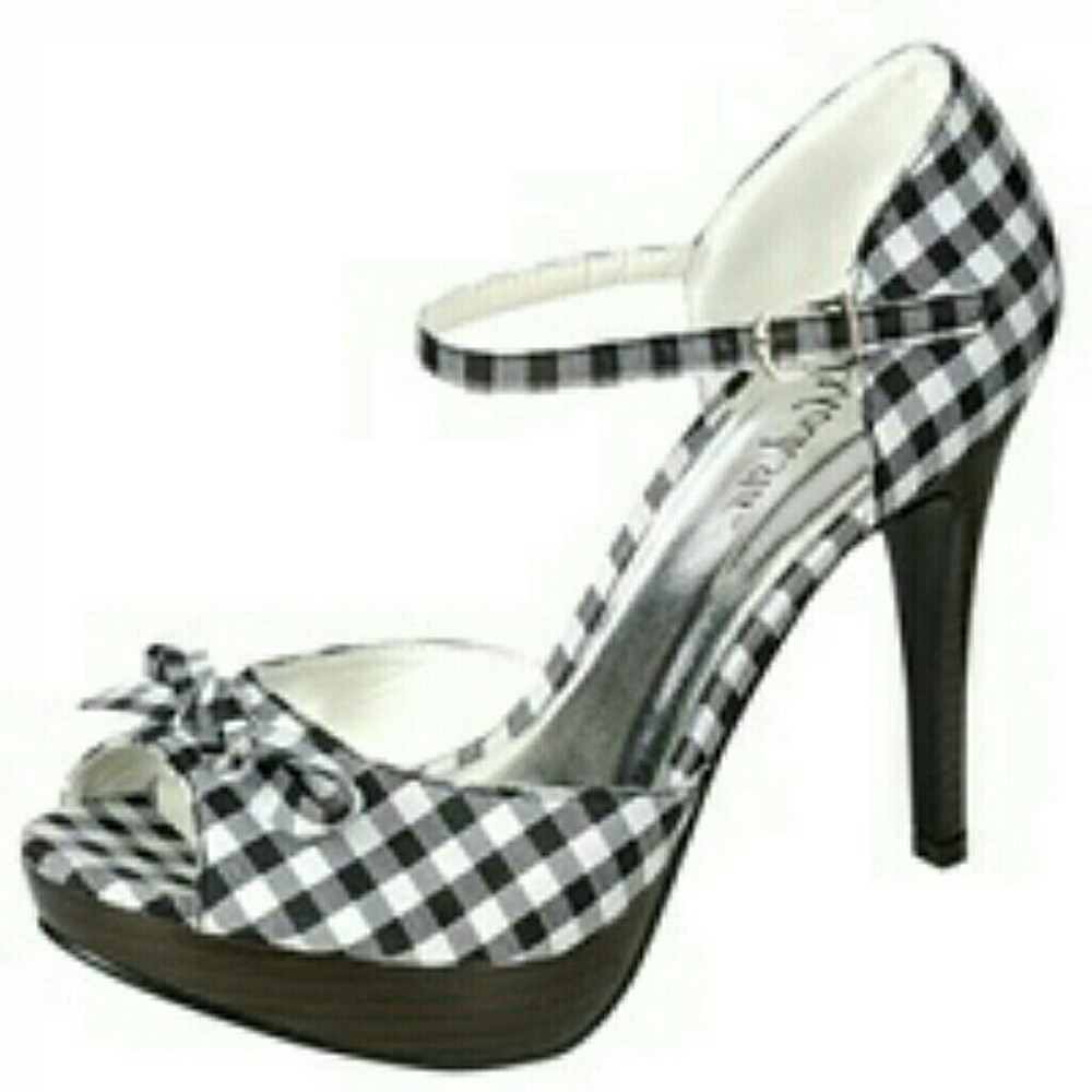 GINGHAM SANDALS