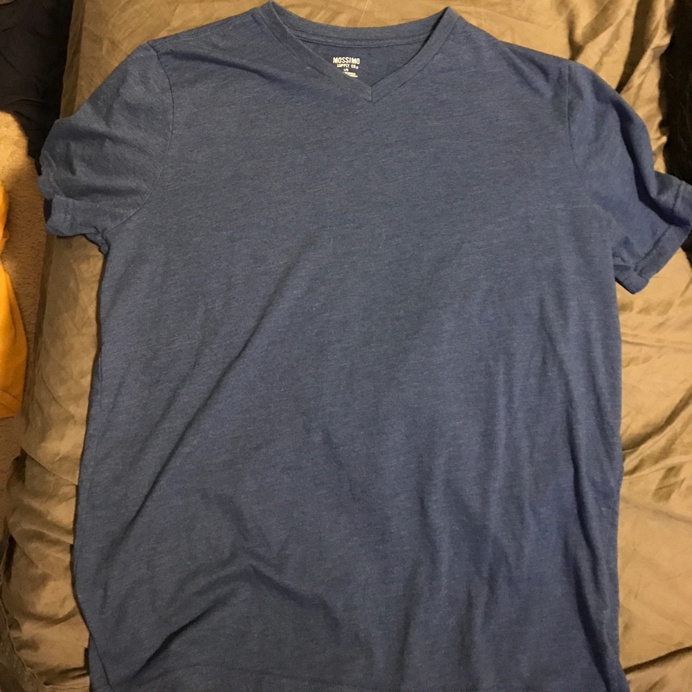 Blue V-Neck by Mossimo