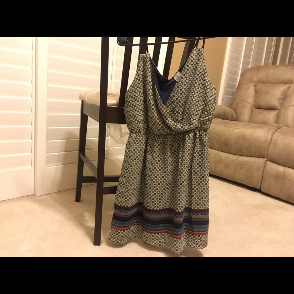 Pink owl short dress