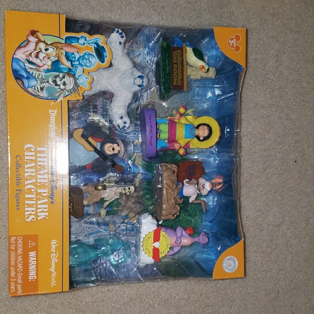 Disney world theme park characters