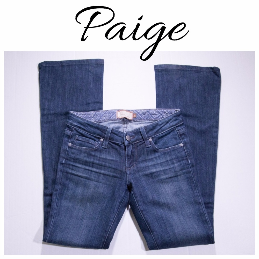 Paige Laurel Canyon Low-rise Bootcut Jeans