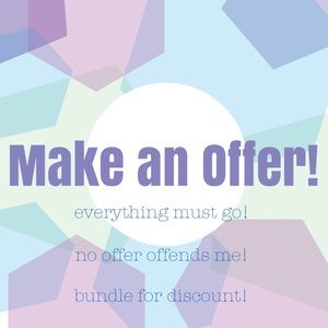 Closet closing temporarily after next week!