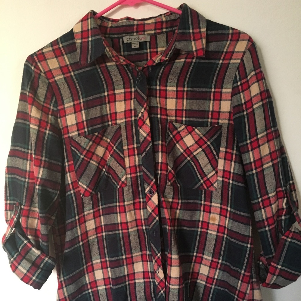 Long sleeve flannel
