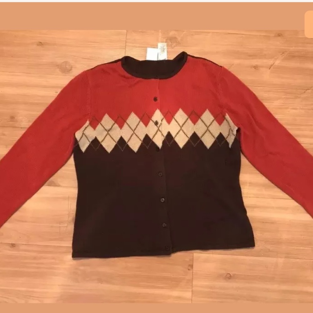 Emma James Cardigan Sweater Size Medium