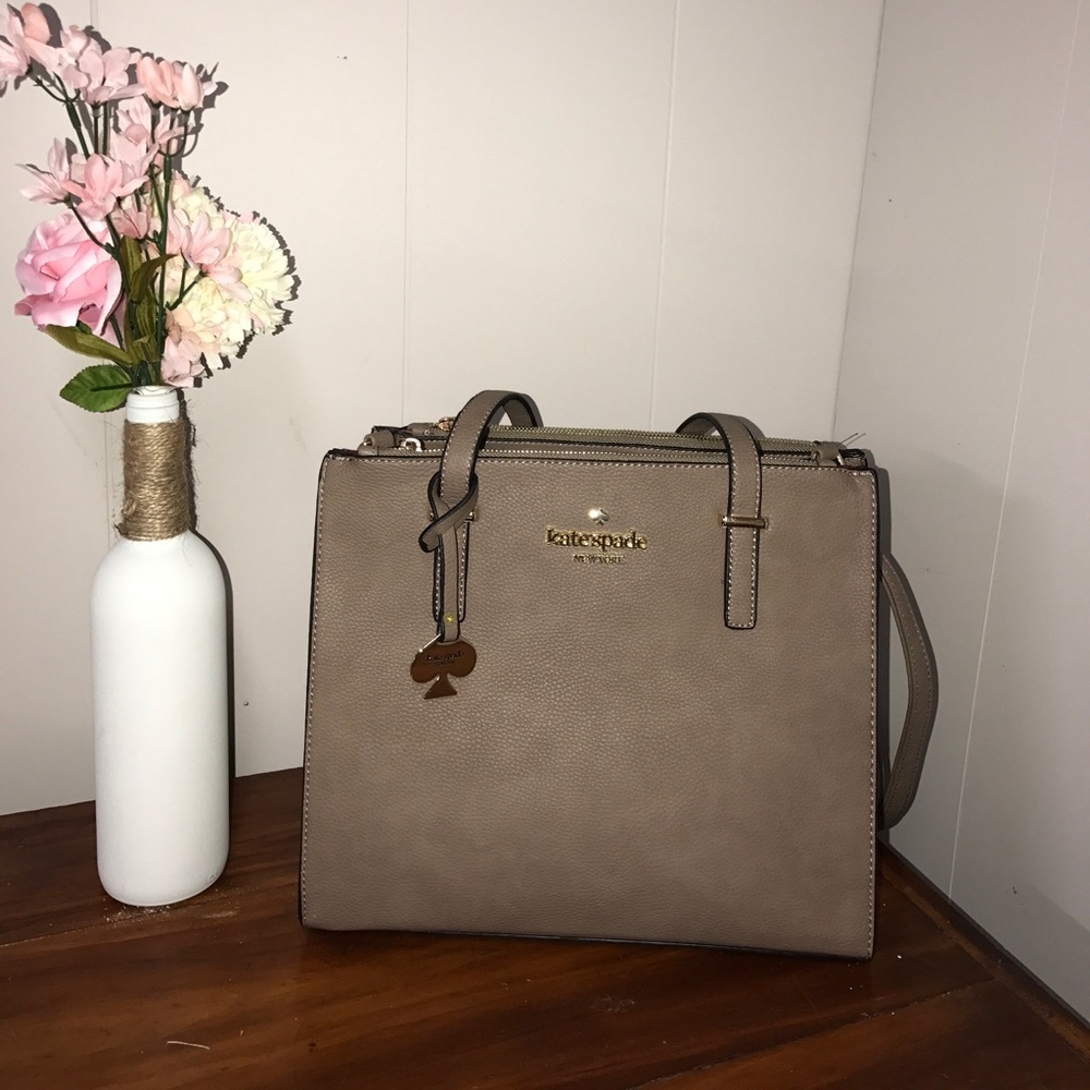 Tan Kate Spade "Cedar Street" Purse