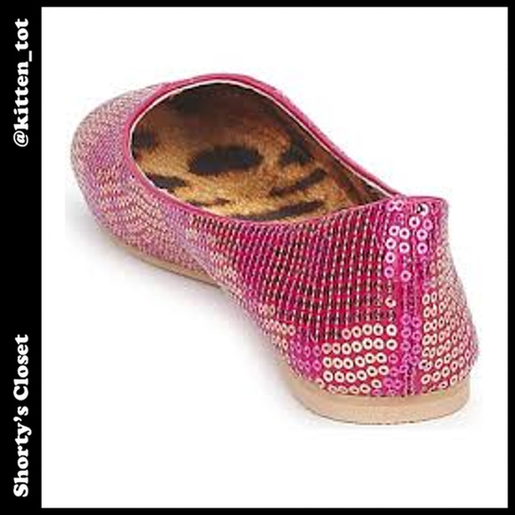 EUC Digi Skull sparkly sequined flats - Picture 4 of 4
